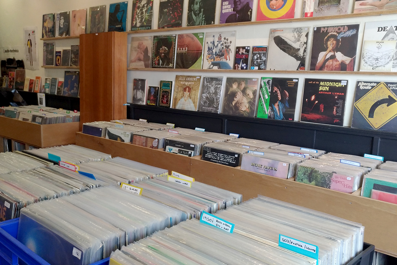 レコードの所有数が多いメルボルンのレコード店